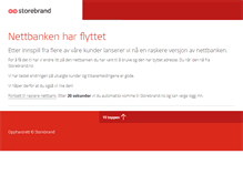 Tablet Screenshot of bank.storebrand.no